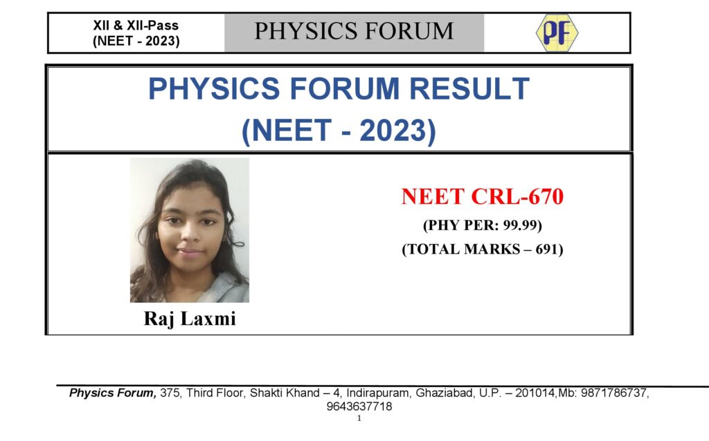 result neet 2023