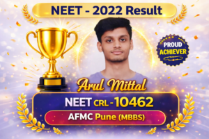 Arul Mittal NEET - 2022 Result