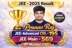 Pranav Raj JEE-2025 Result