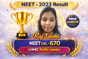 Raj Laxmi NEET - 2023 Result